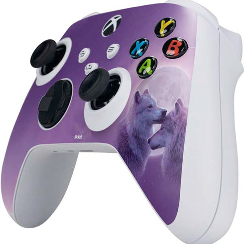 Vincent Hie Loving Wolves Xbox Series S Controller Skin